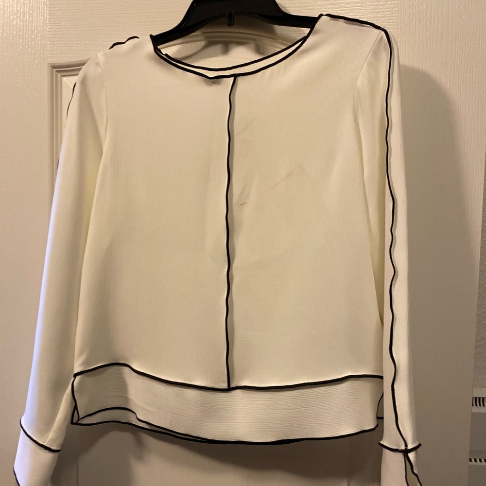 NWT Zara contrast stitch